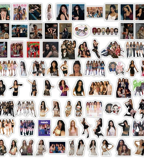 78Pcs/Set Katseye Stickers