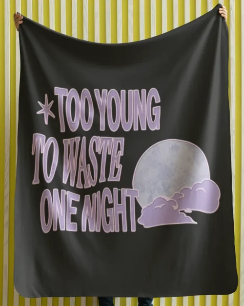 Katseye Too Young to Waste One Night Blanket