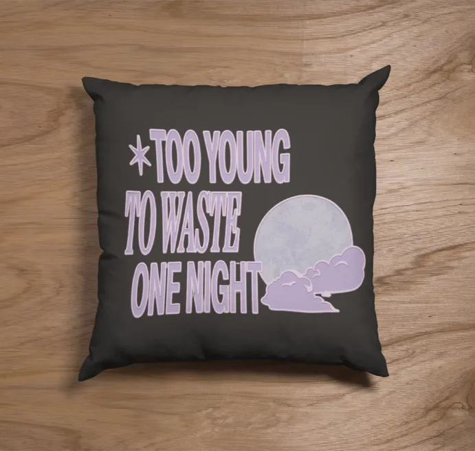 Katseye Too Young to Waste One Night Pillowcase - Image 2