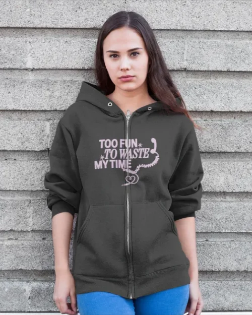 Katseye Too Fun Too Young Zipper Hoodie