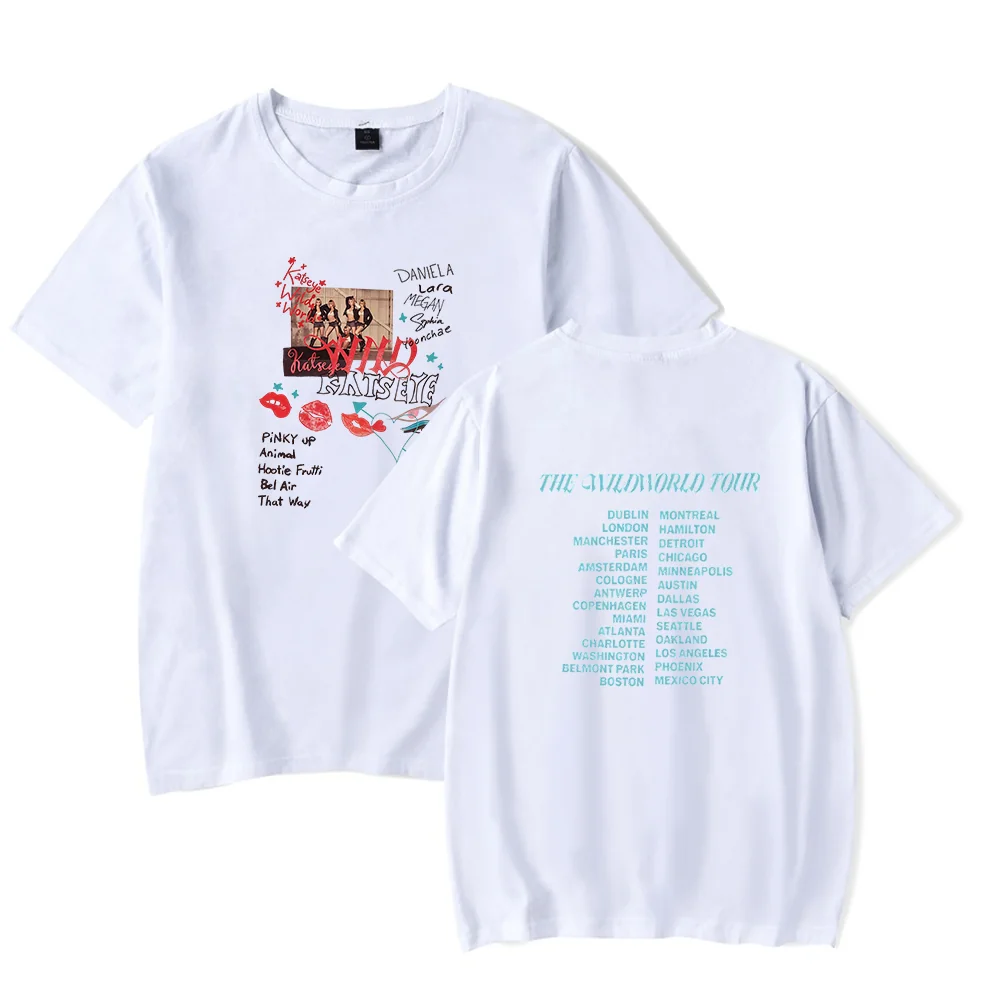 KATSEYE Wildworld Collage T-Shirt - Image 3